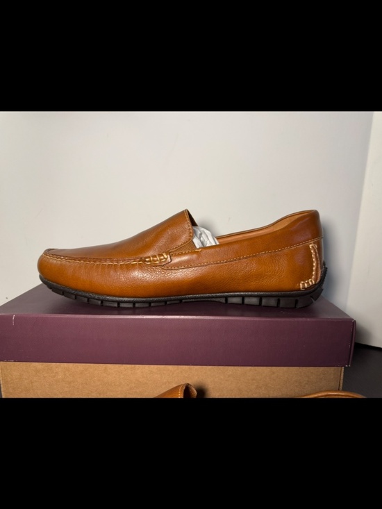 Johnston & Murphy Cort Moc Venetian Driving Loafers Shoes Mens Tan 11M main image 11